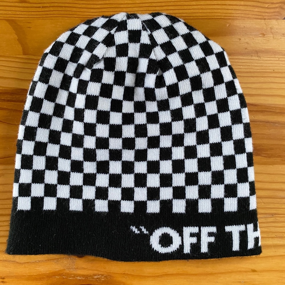 Vans Checkered Reversible Beanie Hat
